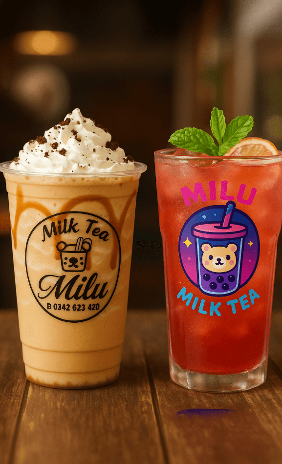 MILU MILK TEA beverages